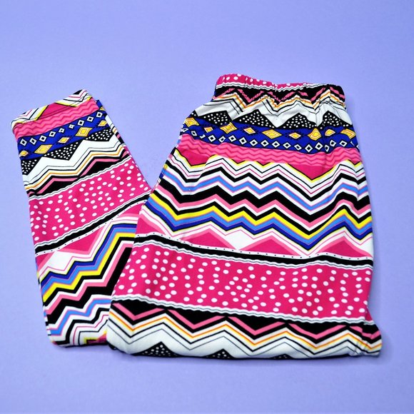 Like New! Soft Patterned Leggings - Multicolor - Picture 2 of 2
